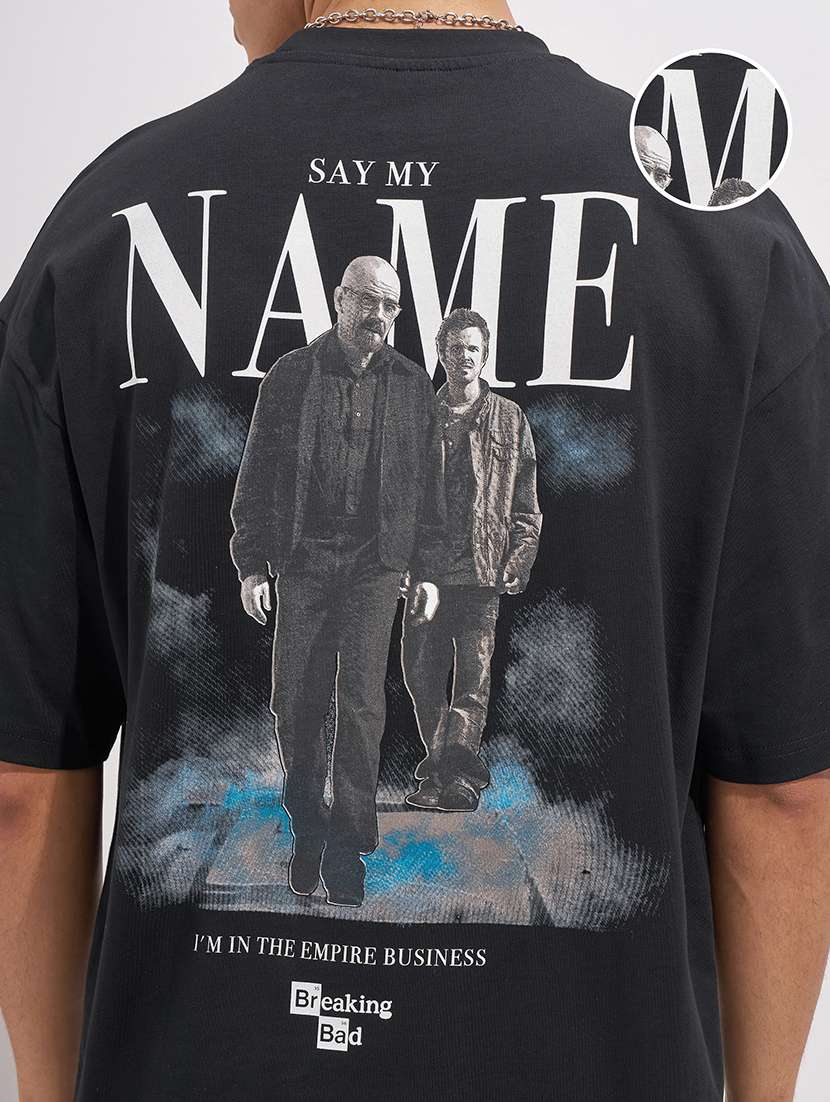 men printed short sleeve oversized t-shirt - 22526887 -  Standard Image - 4