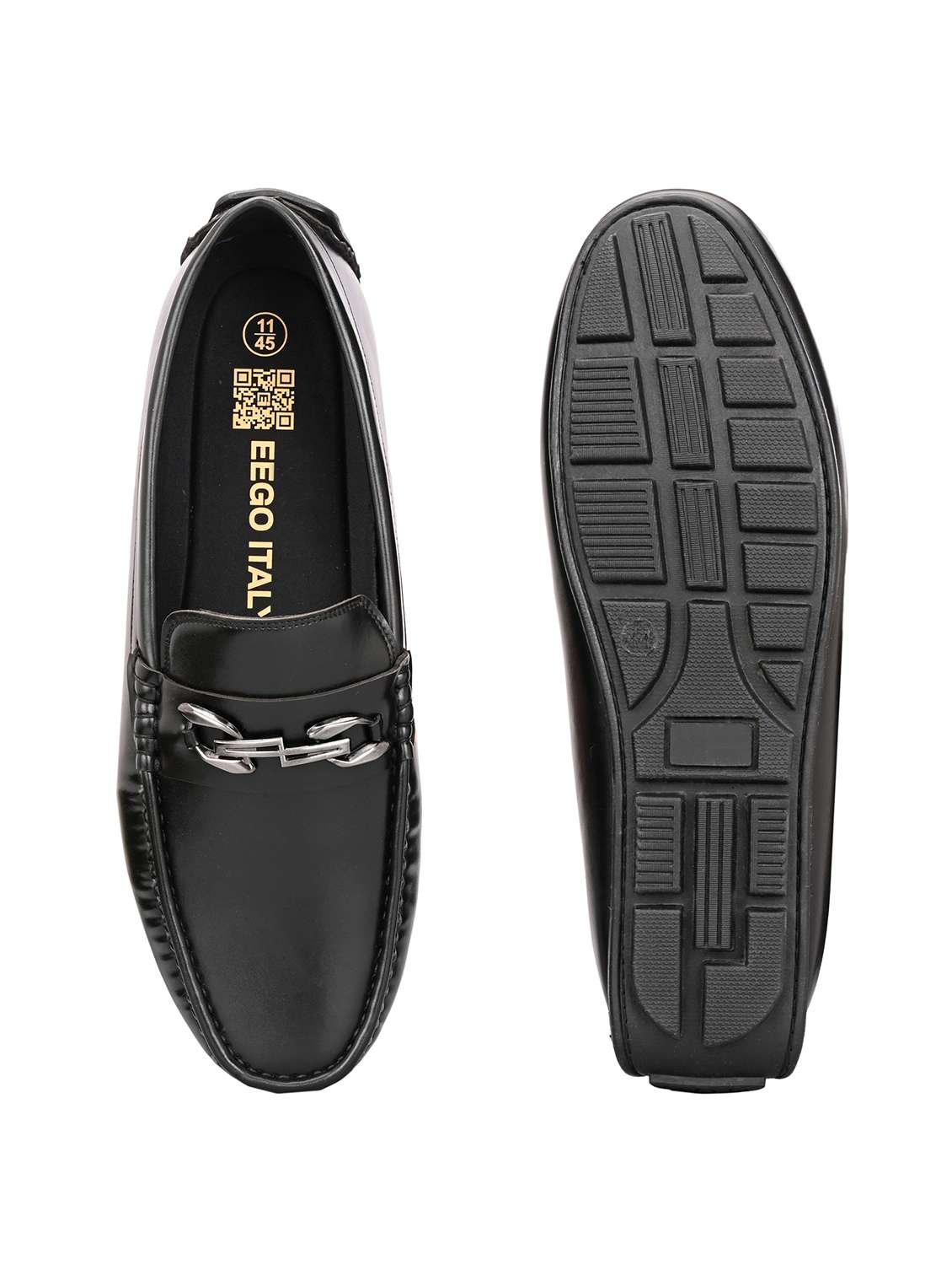 men black slip on horsebit loafer - 22527040 -  Standard Image - 4