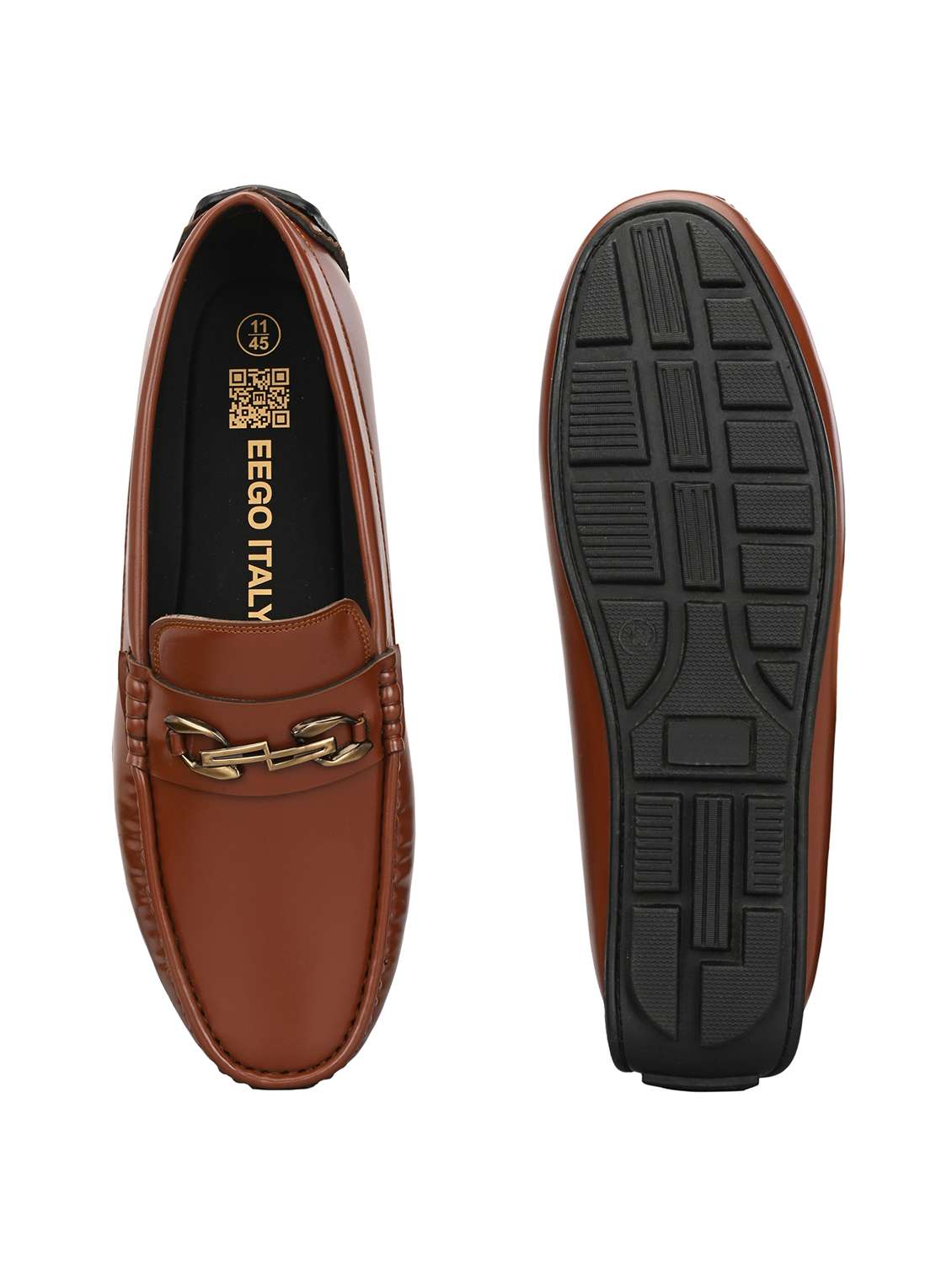 men tan slip on horsebit loafer - 22527042 -  Standard Image - 4