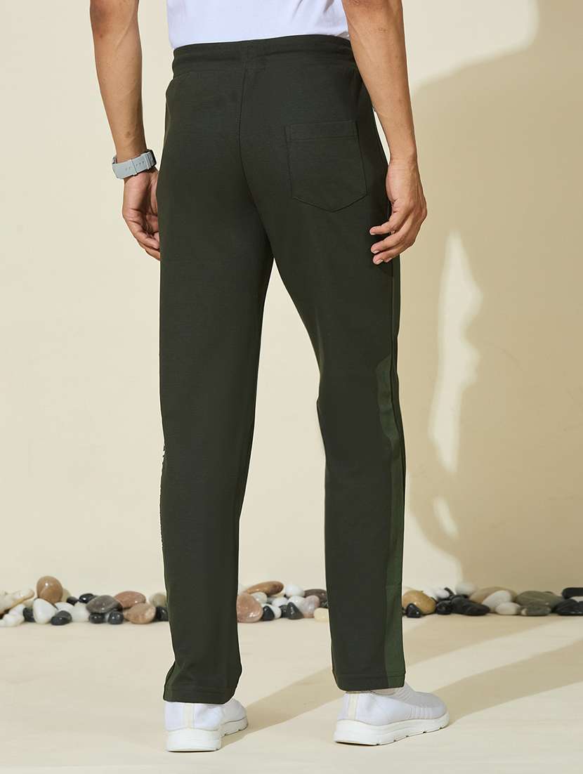  men side taped mid rise full length track pant - 22527220 -  Standard Image - 4