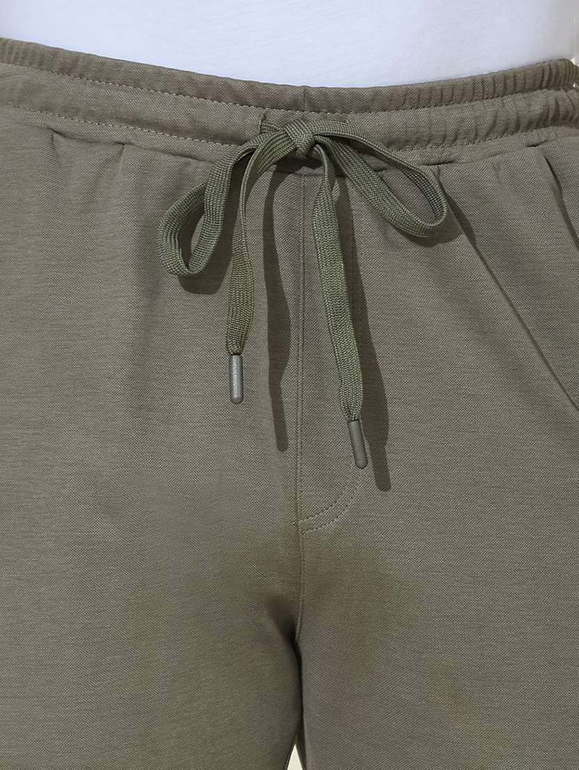 Men Solid Mid Rise Full Length Track Pant - 22527234 -  Standard Image - 1