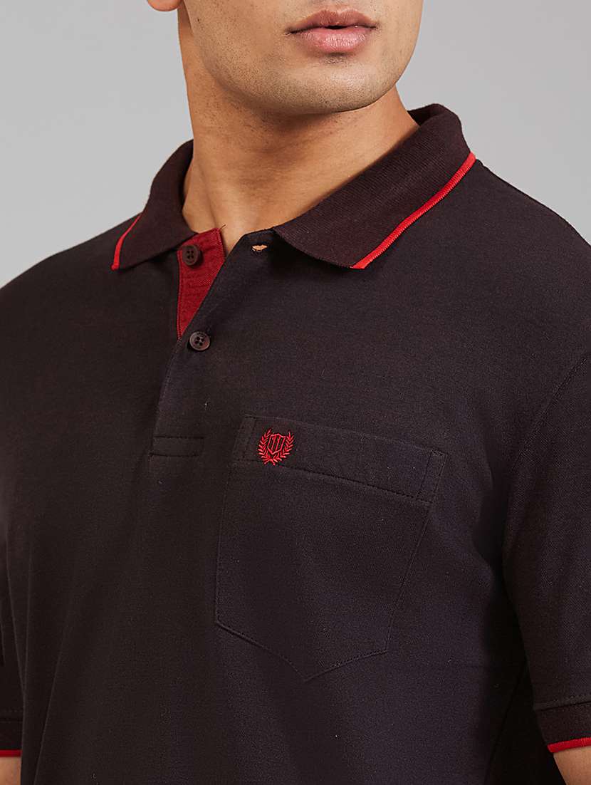 men solid short sleeve slim fit casual shirt - 22527321 -  Standard Image - 1