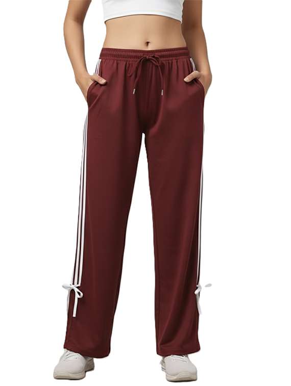 women tapered high rise track pant - 22527555 -  Standard Image - 1