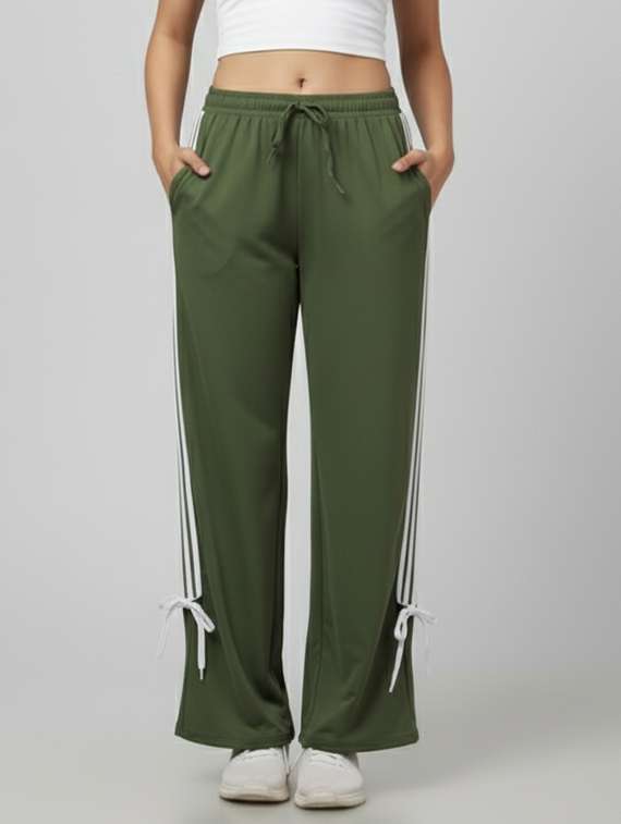 women tapered high rise track pant - 22527556 -  Standard Image - 1