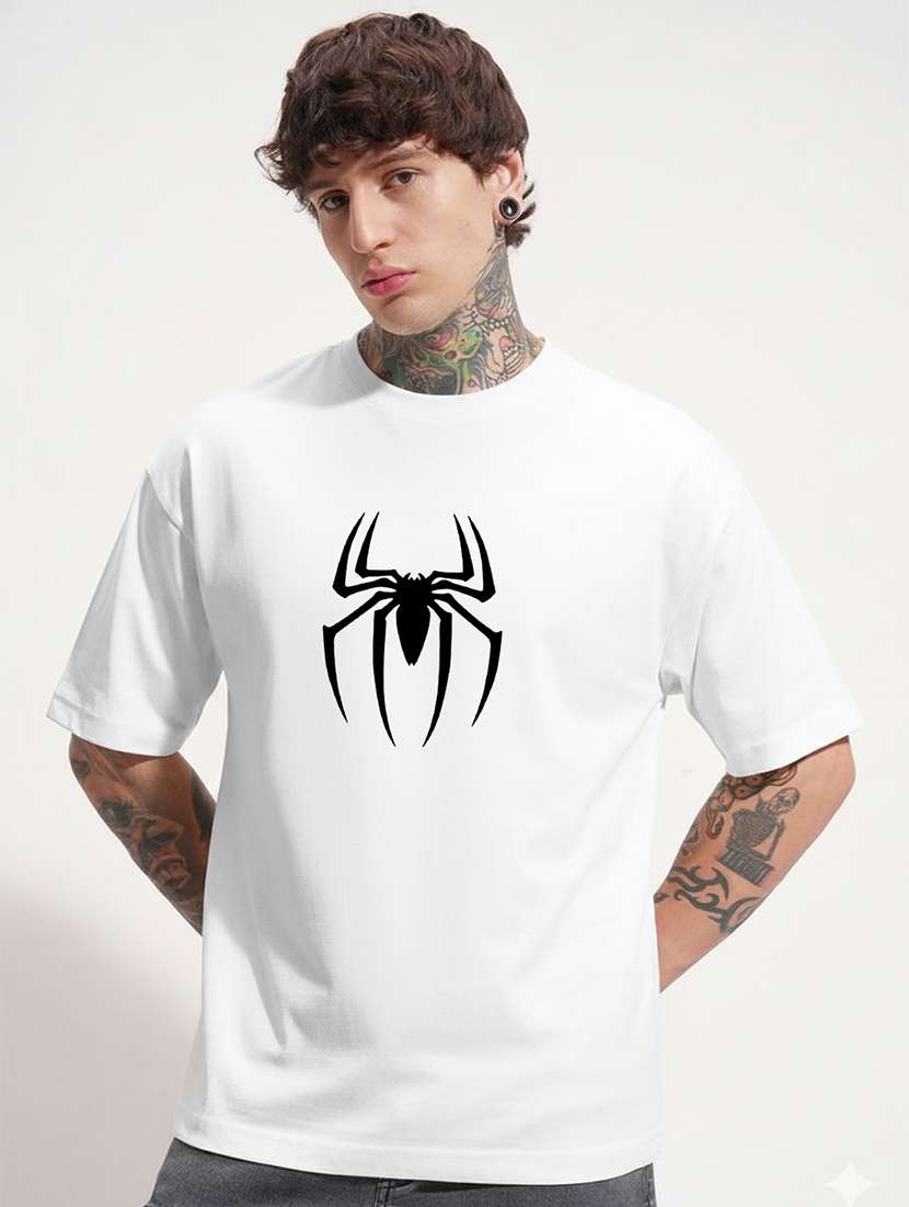 men printed short sleeve oversized t-shirt - 22528989 -  Standard Image - 1