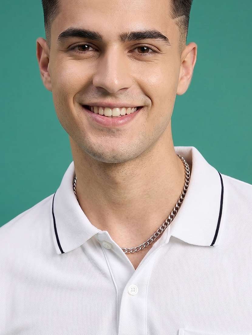 men solid short sleeve regular fit polo t-shirt - 22530161 -  Standard Image - 1