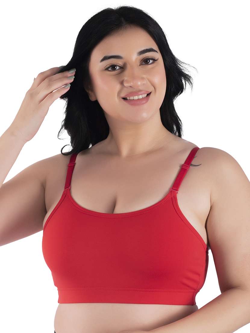 women pack of 2 solid sports bra - 22539911 -  Standard Image - 1