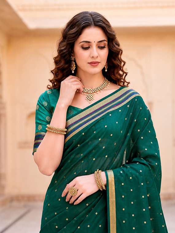 women self design paithani saree with blouse - 22539930 -  Standard Image - 1