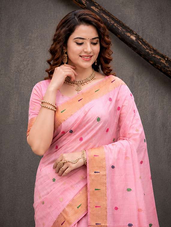 women self design paithani saree with blouse - 22539967 -  Standard Image - 1