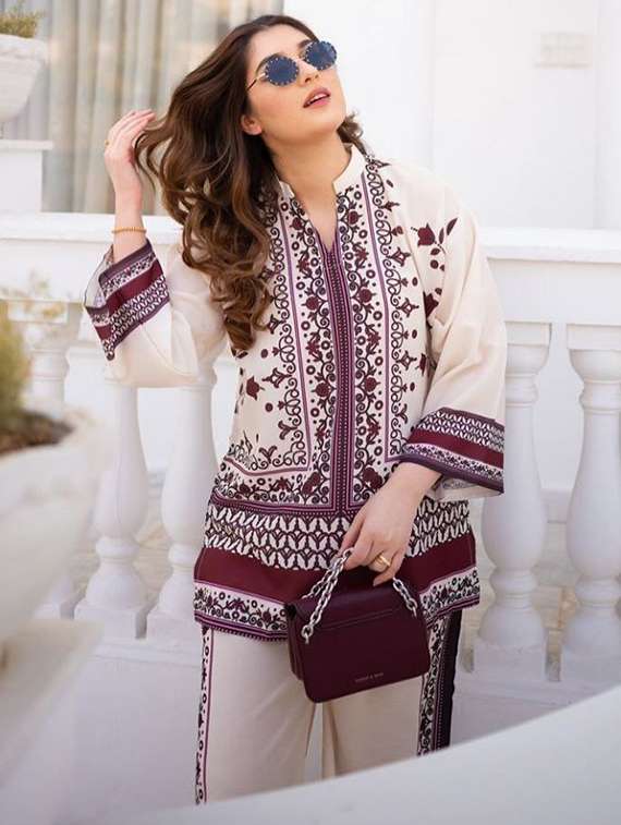 women printed long sleeve ethnic co-ord set - 22540023 -  Standard Image - 4