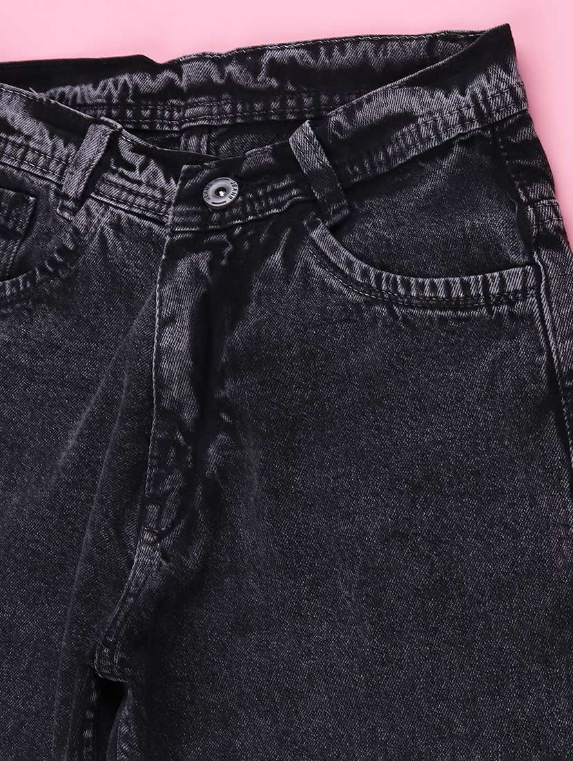 boys washed mid rise straight jeans - 22540054 -  Standard Image - 4