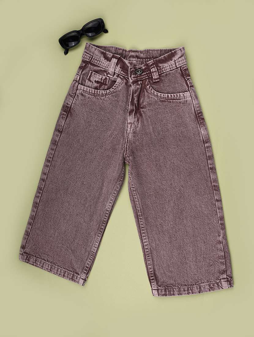 boys washed mid rise straight fit jeans - 22540060 -  Standard Image - 1