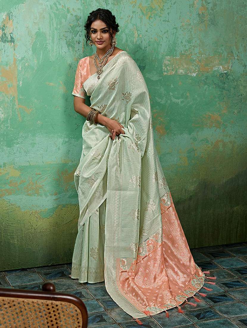 women self design banarasi saree with blouse - 22540134 -  Standard Image - 1