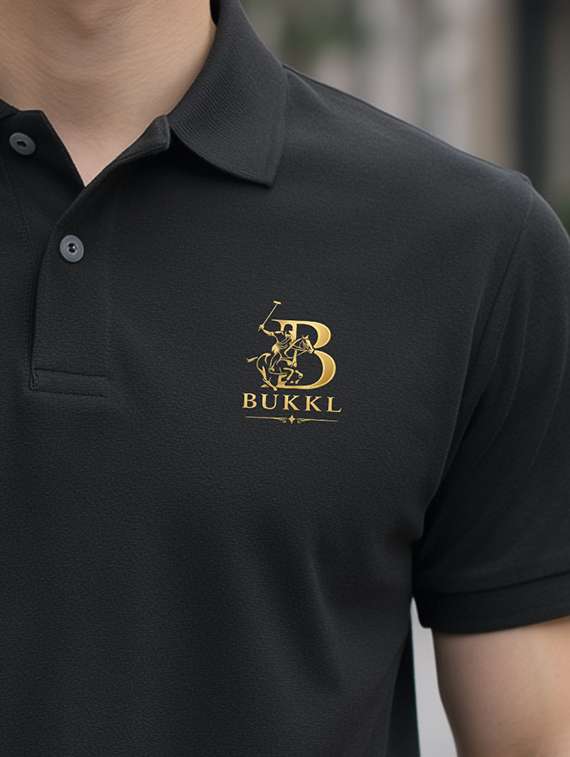 men logo print short sleeve regular fit polo t-shirt - 22540162 -  Standard Image - 1