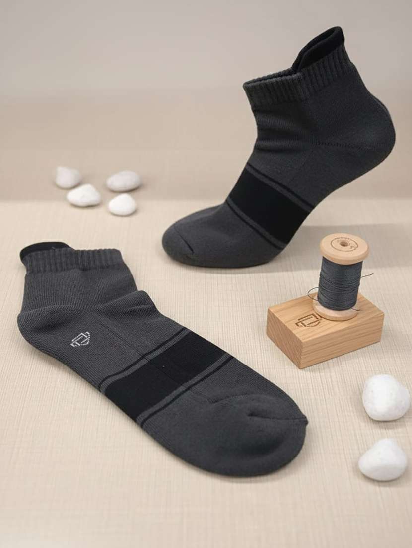 men pack of 3 ankle length sock - 22540183 -  Standard Image - 1
