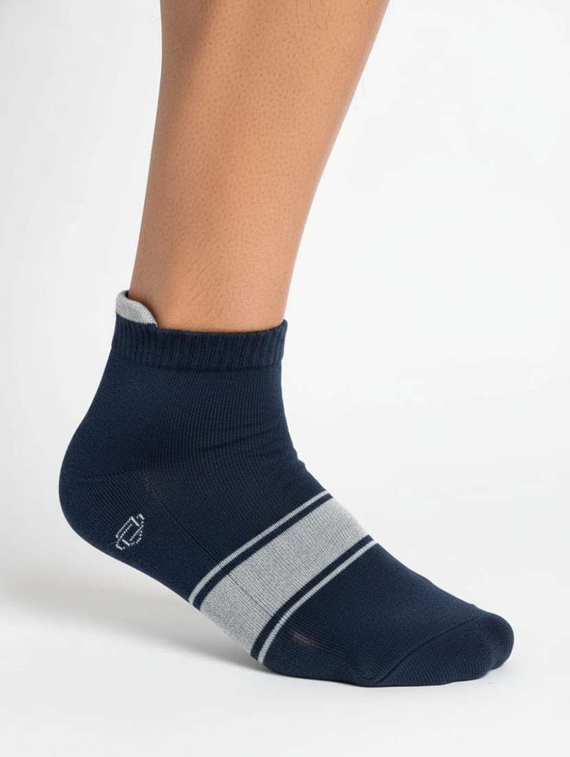 men pack of 3 ankle length sock - 22540183 -  Standard Image - 4