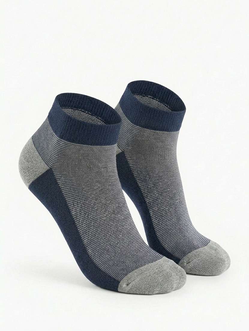 men pack of 3 ankle length sock - 22540191 -  Standard Image - 1