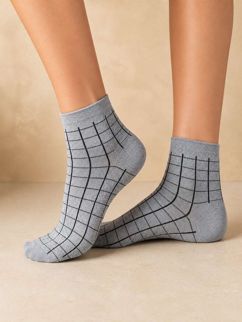 men pack of 3 ankle length sock - 22540211 -  Standard Image - 1
