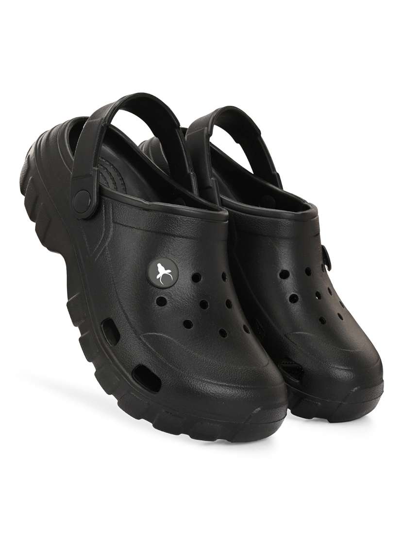 men solid back slip on clogs - 22540216 -  Standard Image - 4