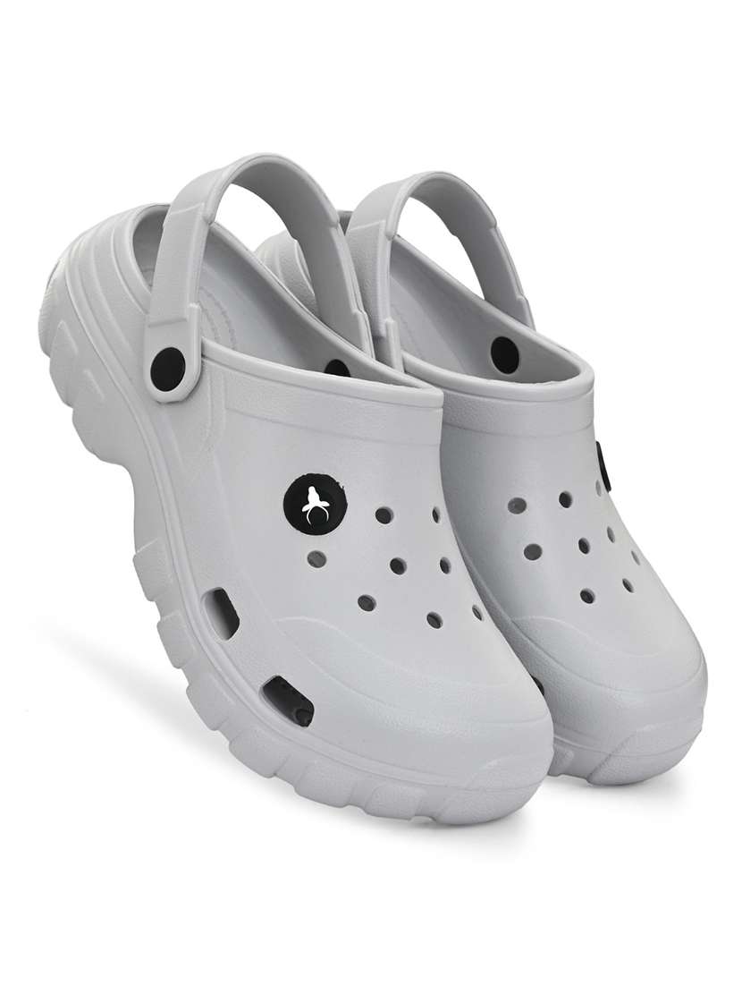 men solid slip on clogs - 22540217 -  Standard Image - 4