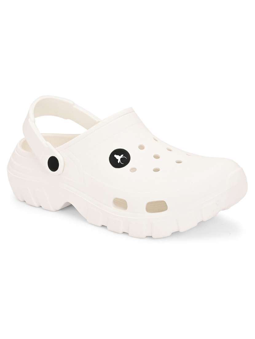 men solid slip on clogs - 22540218 -  Standard Image - 1
