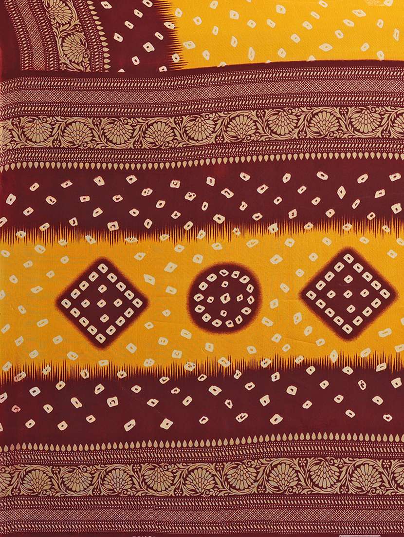 women printed casual wear saree with blouse - 22540689 -  Standard Image - 4