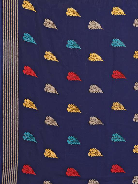 Women Printed Casual Wear Saree With Blouse - 22540789 -  Standard Image - 4