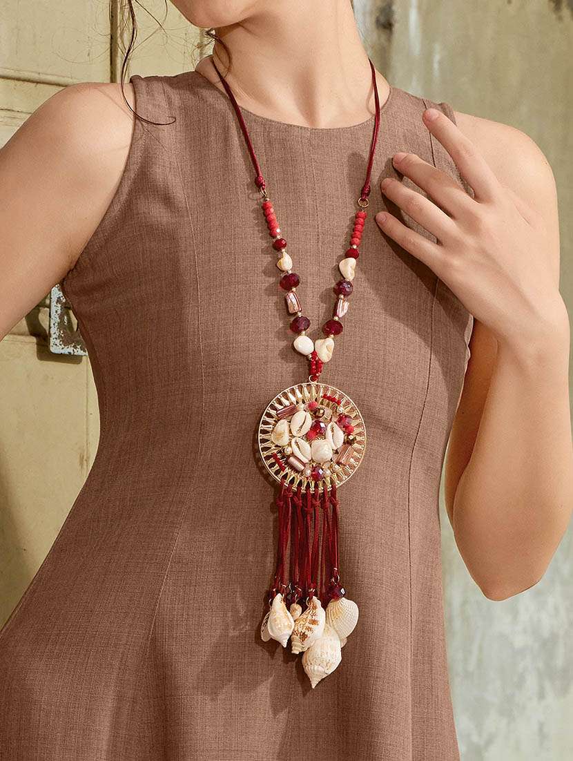 women solid sleeveless fit and flare dress - 22541199 -  Standard Image - 1