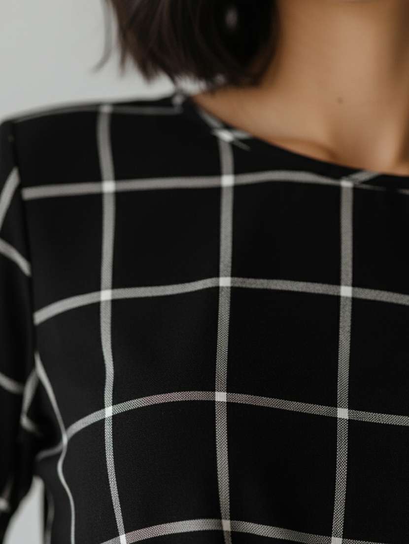 Women Printed Round Neck Crop Top - 22541211 -  Standard Image - 1