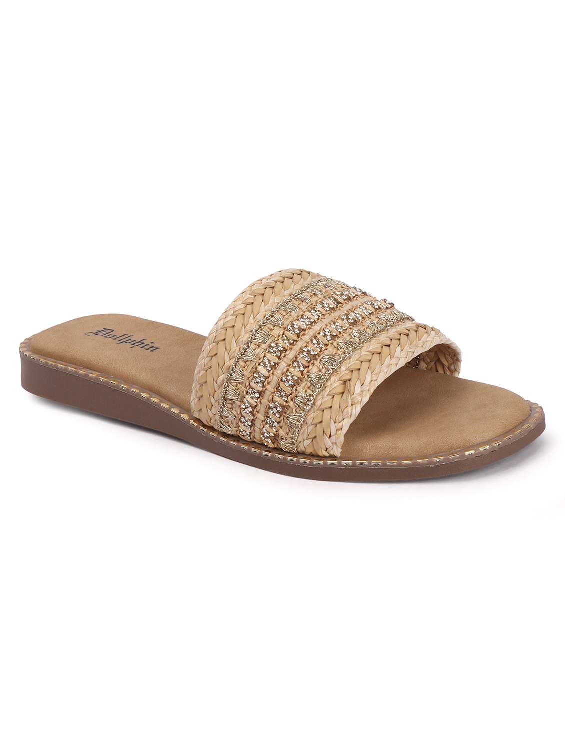 women textured slip on flats - 22541894 -  Standard Image - 1