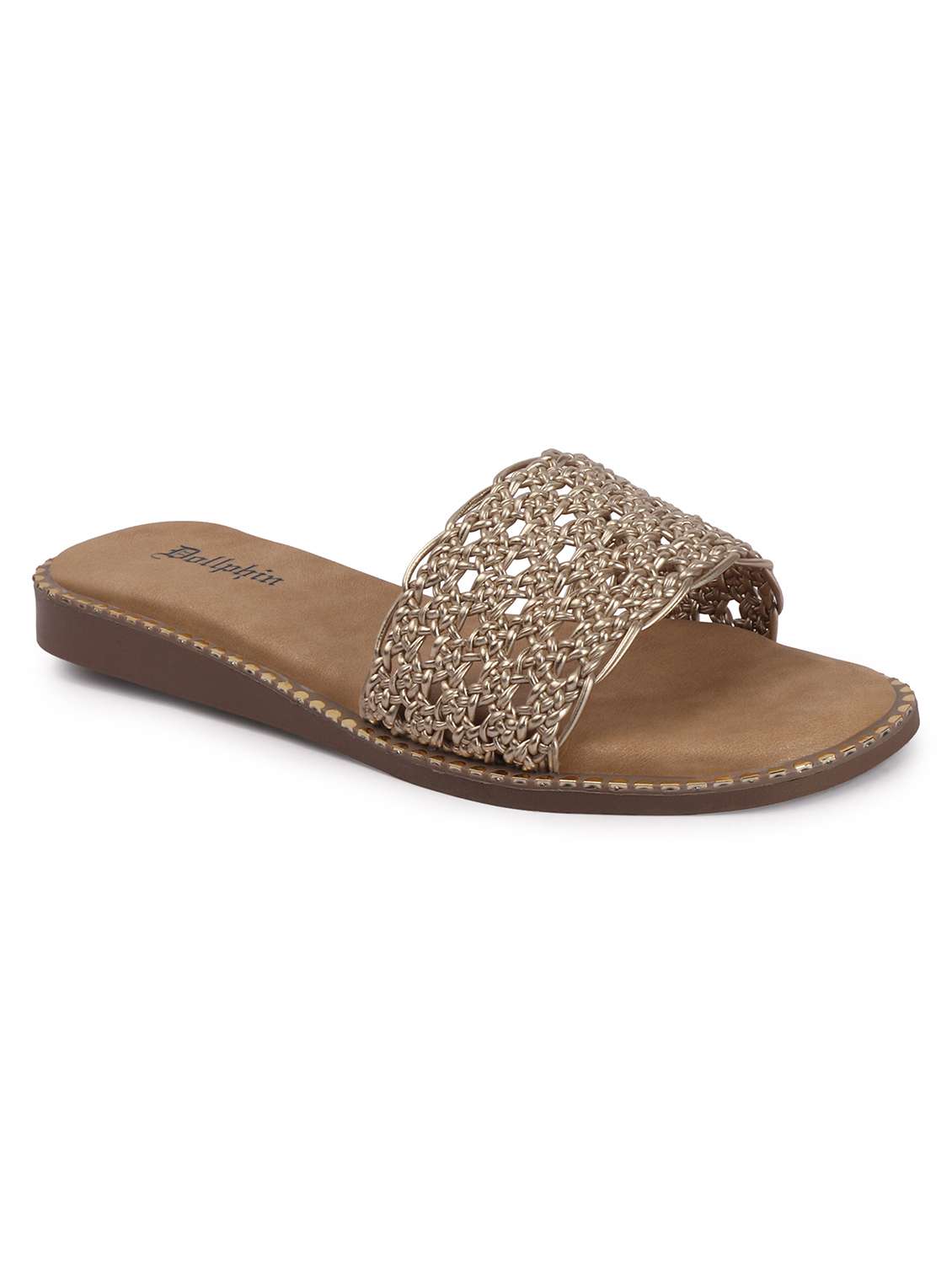 women textured slip on flat - 22541906 -  Standard Image - 1