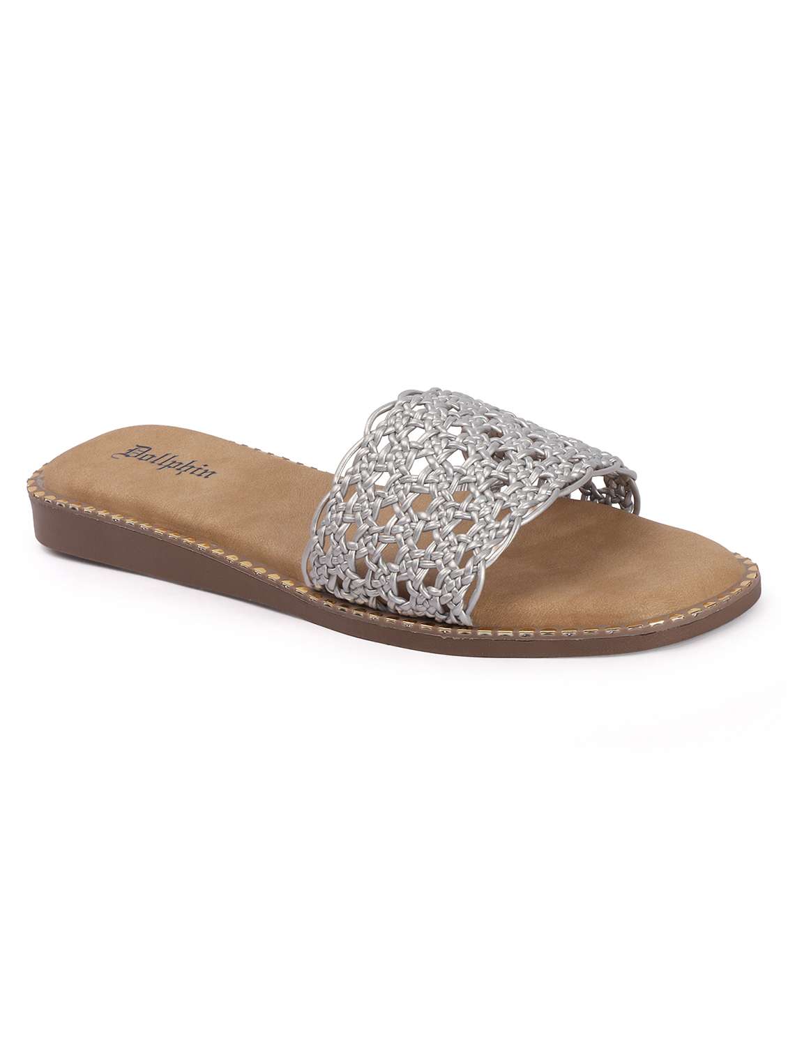 women textured slip on flat - 22541907 -  Standard Image - 1