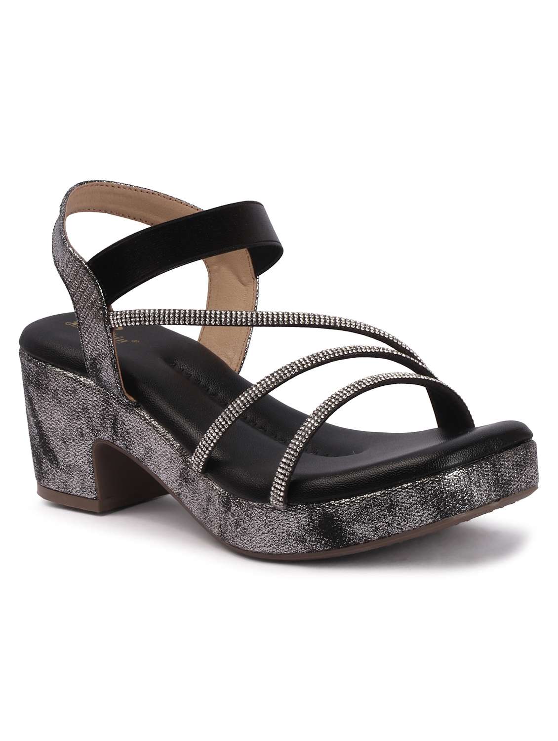 women embellished ankle strap sandal - 22541914 -  Standard Image - 1