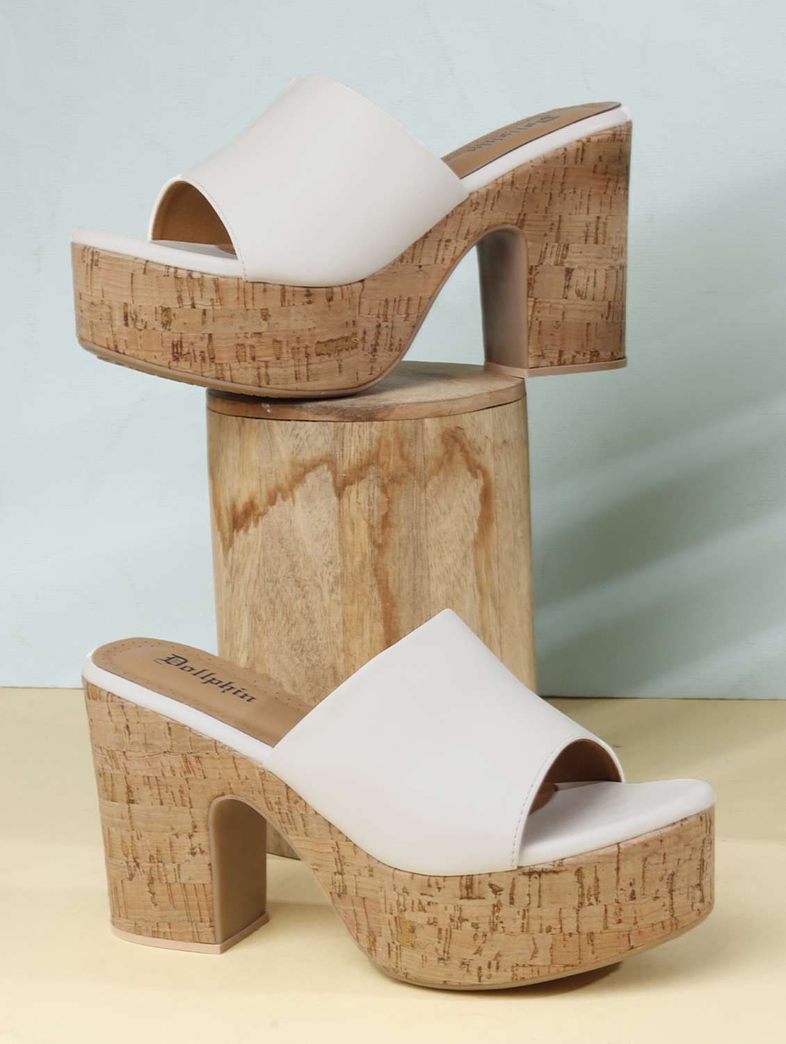 women solid slip on sandal