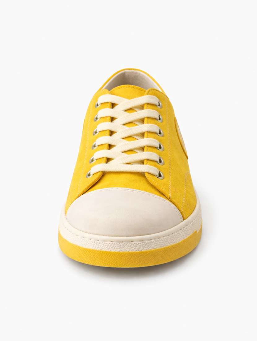 men solid lace up sneakers - 22542071 -  Standard Image - 6