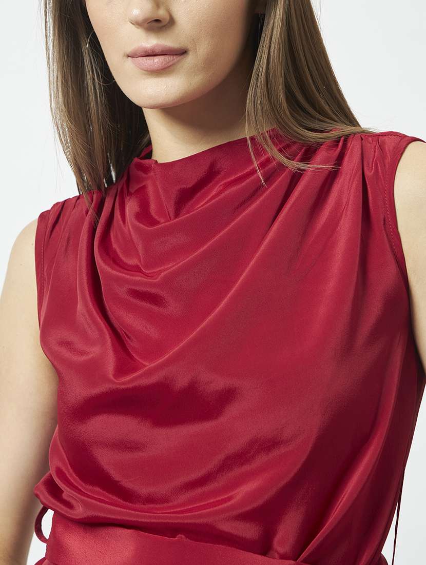 Women Solid Sleeveless Regular Top - 22542097 -  Standard Image - 1