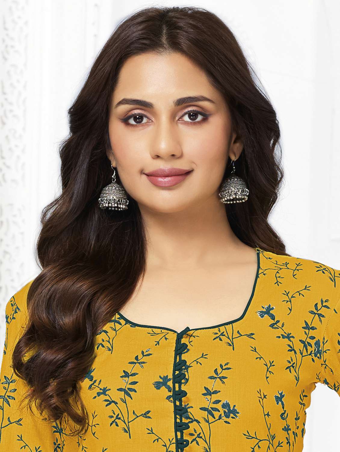 Women Printed Three Quarter Sleeve Kurta Patiala With Dupatta Set - 22542125 -  Standard Image - 1