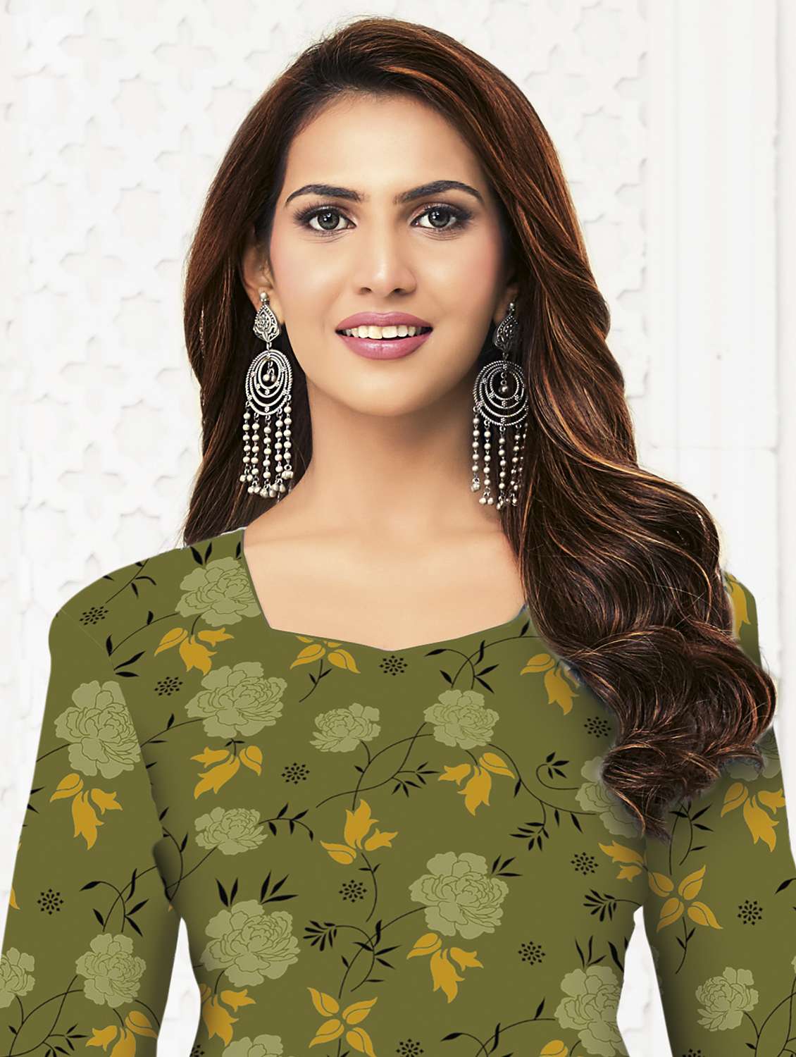 Women Printed Three Quarter Sleeve Kurta Patiala With Dupatta Set - 22542129 -  Standard Image - 1
