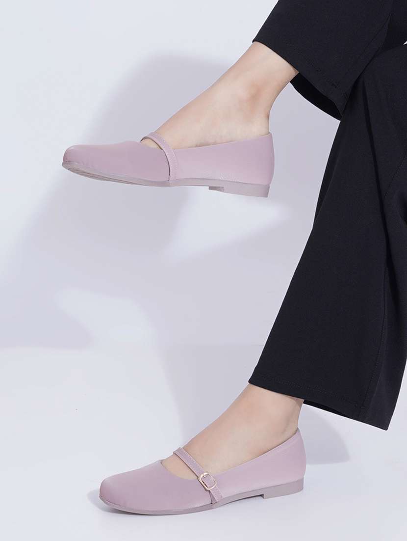women solid slip on ballerina - 22542138 -  Standard Image - 4
