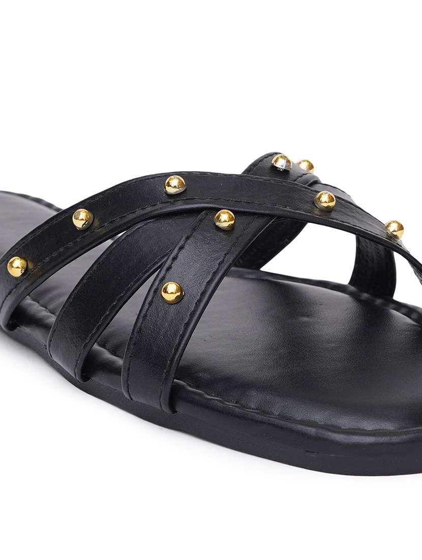 women embellished slip on flats - 22542168 -  Standard Image - 4