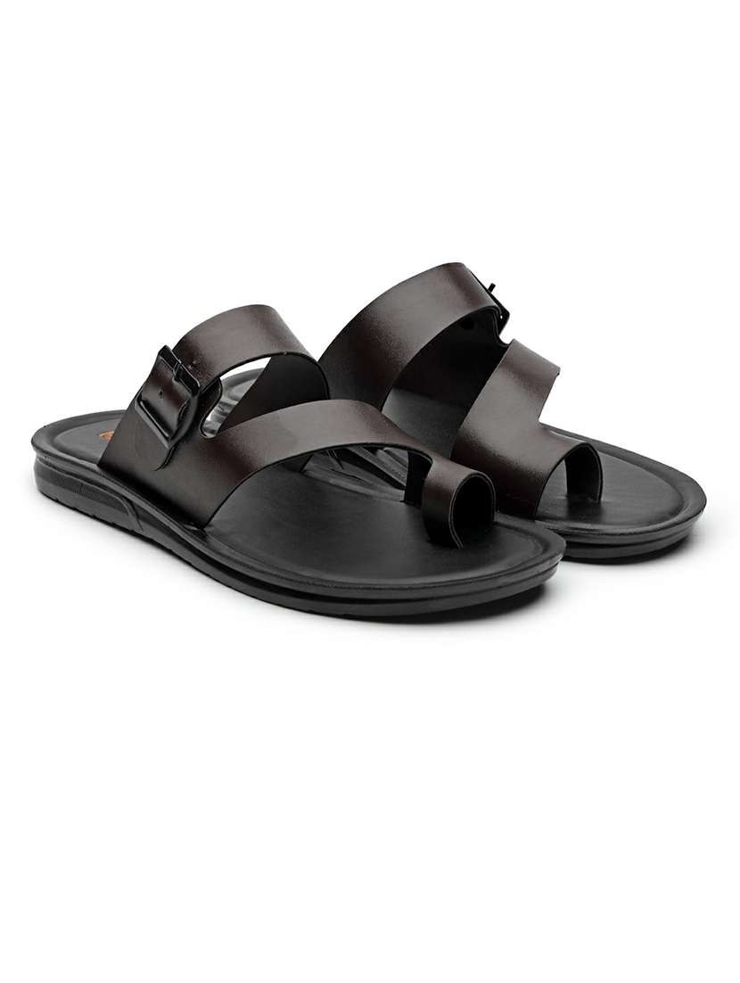 men solid one toe sandal  - 22542705 -  Standard Image - 1