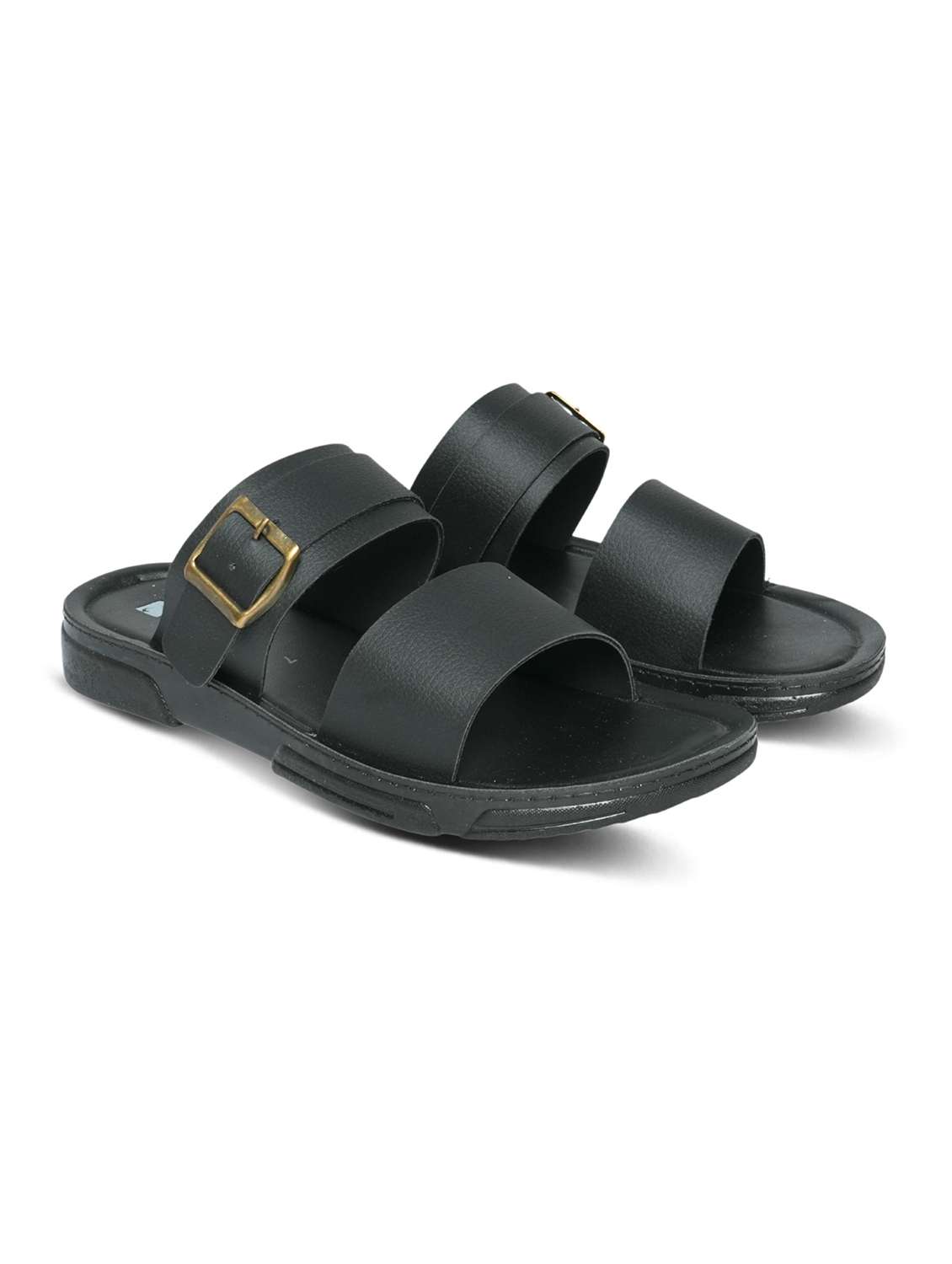 Men Solid Slip On Sandal - 22542711 -  Standard Image - 1