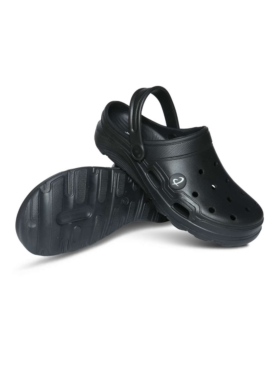 men black slip on clog - 22542727 -  Standard Image - 4