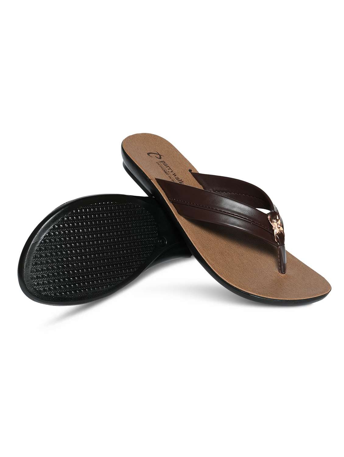 women embellished toe separator flat sandal - 22543096 -  Standard Image - 4