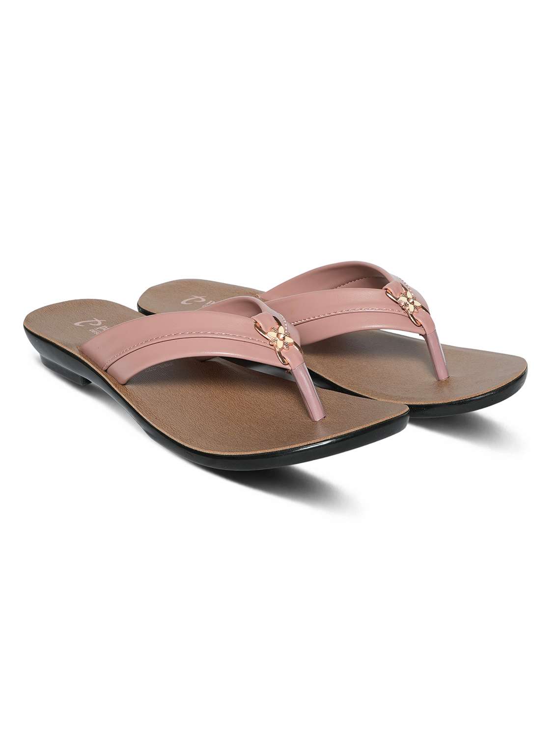 women embellished toe separator flat sandal - 22543097 -  Standard Image - 1