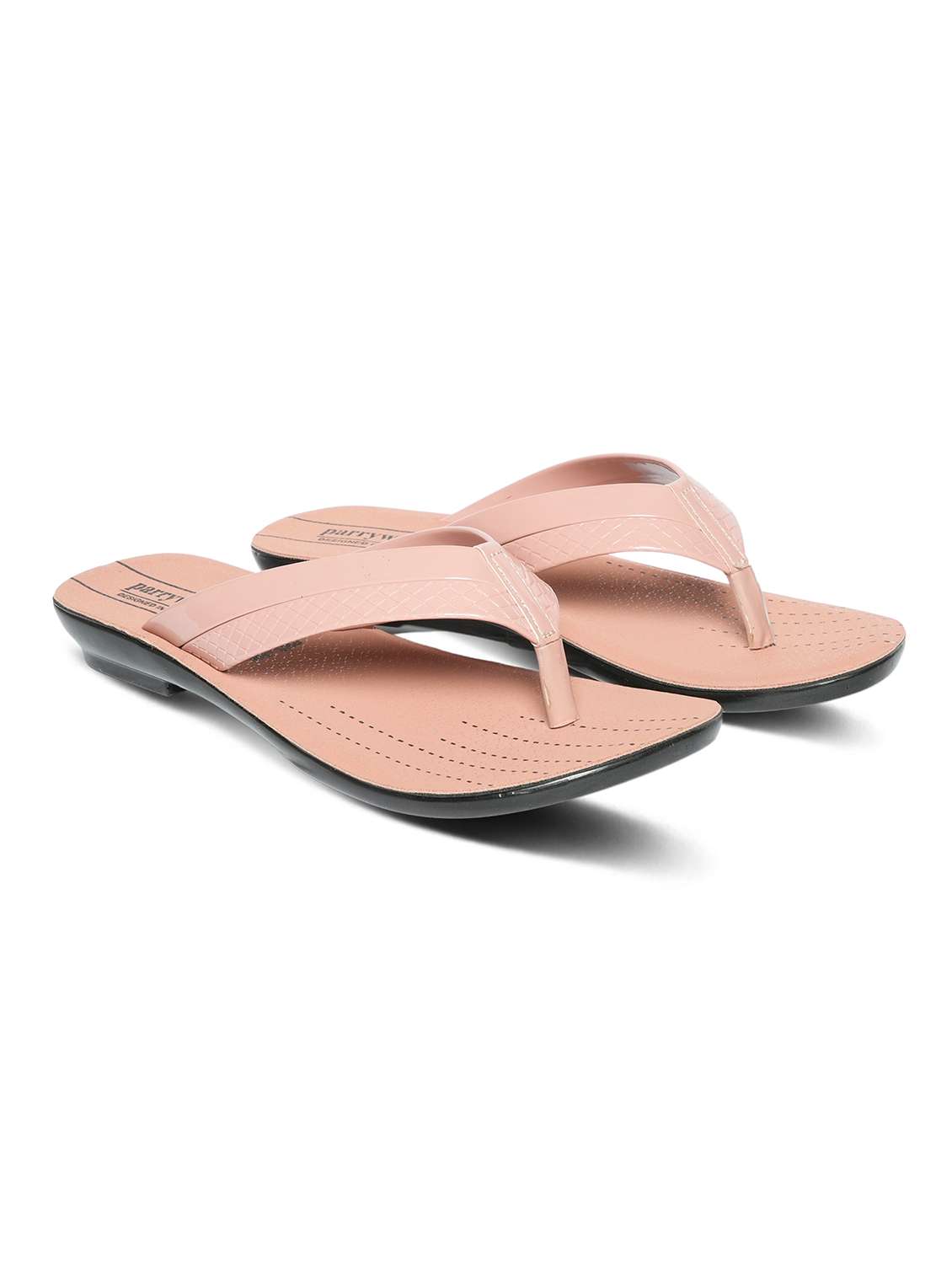 women textured toe separator flat sandal - 22543099 -  Standard Image - 1