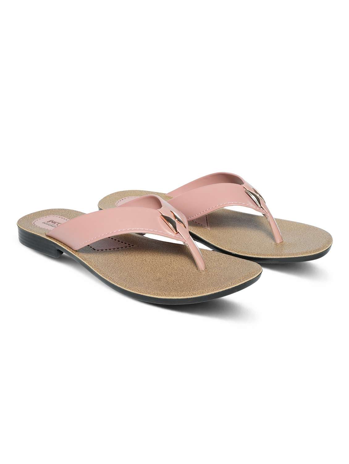 women solid toe separator flat sandal - 22543114 -  Standard Image - 1