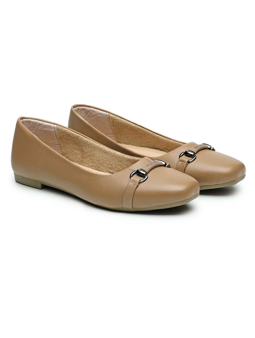 women solid slip on ballerina - 22543136 -  Standard Image - 1