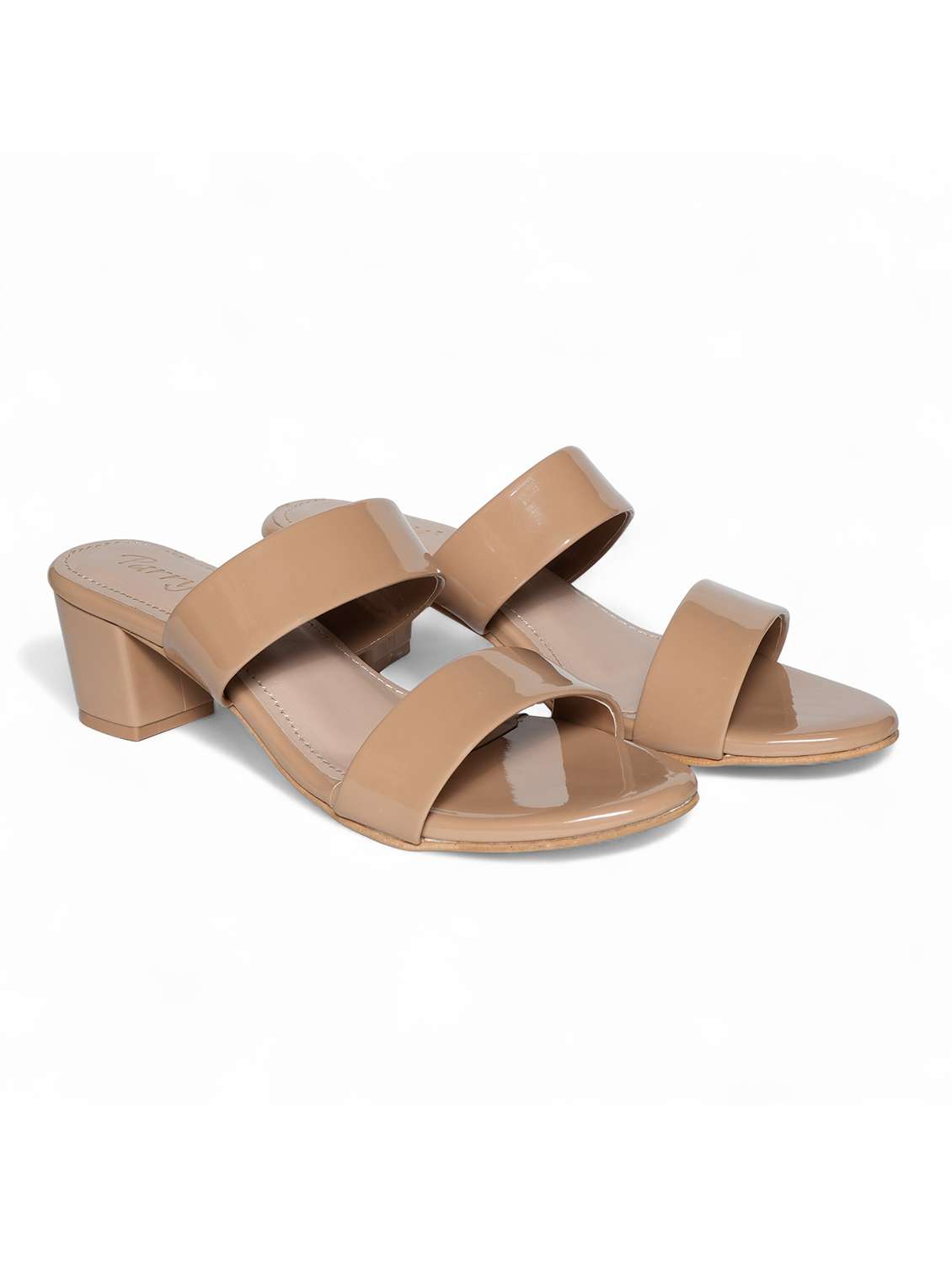 women beige slip on sandal - 22543152 -  Standard Image - 1