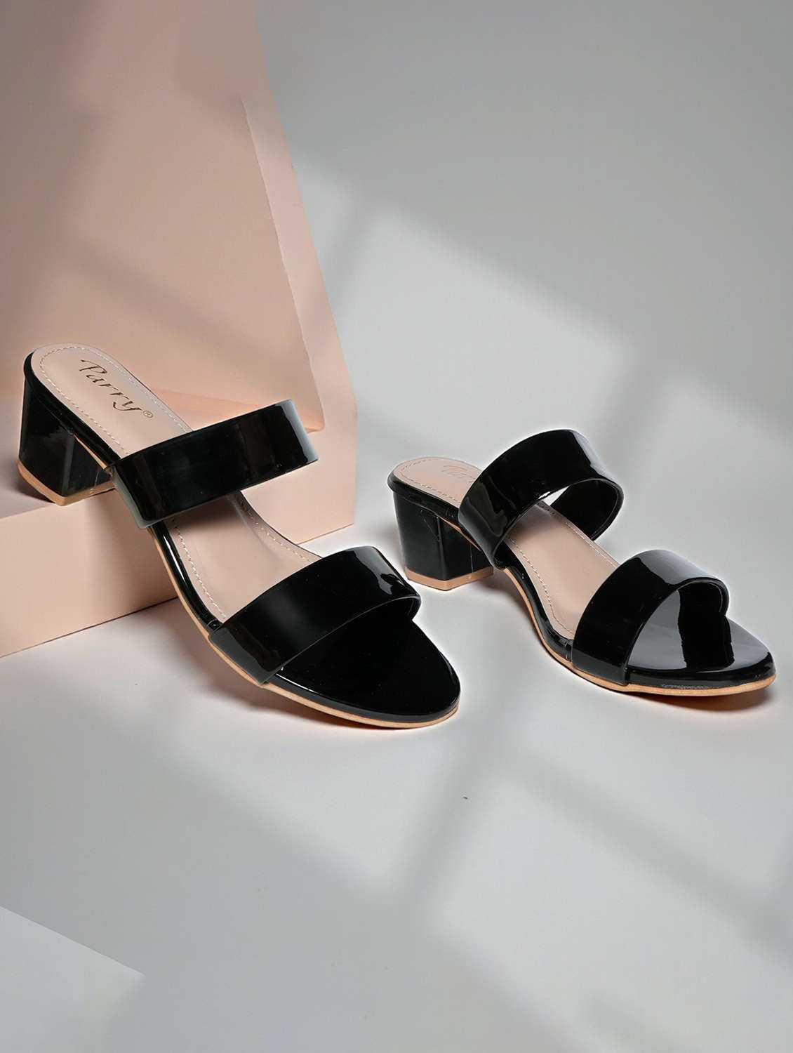 women black slip on sandal